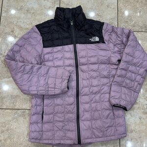 Girls The North Fave Thermoball puffer Parka Coat size 14/16